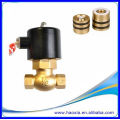 Válvula de solenoide de vapor de acero inoxidable de alta temperatura AC110V